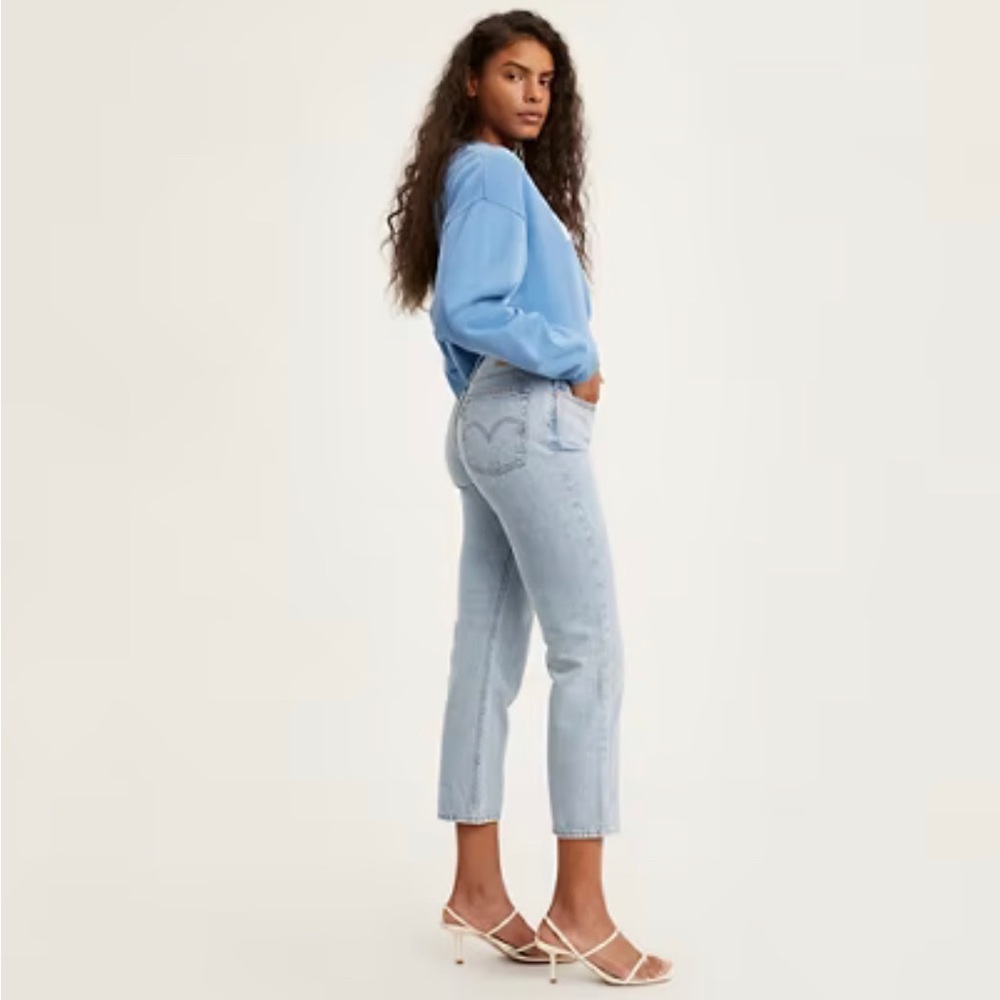 Levi’s Wedgie Straight Fit Ankle Jeans